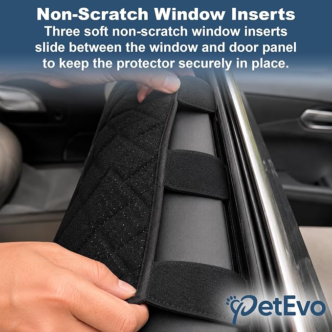 2026 Version-2X Extra Durable Premium Interior Car Door Protector from Dog Scratches - Pet Car Window Protector Door Covers - Waterproof Anti-Scratch, Scratch Resistant, Size 27.5" x 23.5" - Image 5