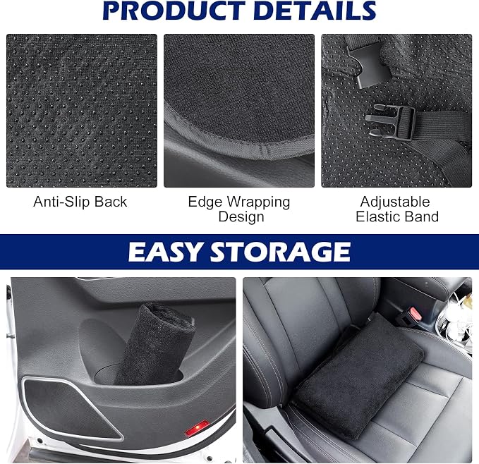 Waterproof Sweating Car Towel Seat Cover for Gym Workout, Running | Swimming, Beach and Hiking, Universal Fit Non-Slip Towel Bucket Seat Protector for Cars SUV Trucks (2 Pack) - Image 3