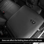 Seat Covers for Ford F150 SuperCrew 2021-2026 Faux Leather | Fits F-150 XL XLT STX Tremor 2021-2026, Lightning Pro XLT 2022-2024 and F250/F350/F450 2023-2026, Waterproof Rear Seat - Image 3