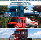 2 Pcs Side Window Sun Shade for International LT MV 18-26 | Fits Lonestar Semi Truck Day Cab & Sleeper, 6-Layer 210T Reflective Heat Blocker, Blackout Privacy Cover, Foldable - Image 2