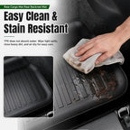 xipoqix 7&8 Seats Cargo Mat Compatible with 2017-2026 Chrysler Pacifica | 20-26 Voyager Backrest Mat Gas Hybrid Cargo Liner Back Seat Protector Replacement for 2017-2026 Chrysler Pacifica Accessories - Image 7