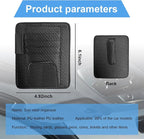 Augeny Car Sun Visor Organizer, Auto Visor Organizer and Storage, Registration and Document Holder, Vehicle Accessories for Sunglasses Document Card Pen Driver License (Carbon Fiber Black) - Image 2