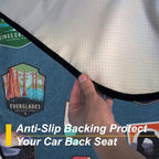 Sweat Towel Car Seat Cover Protector Front Seats for Gym Workout, Running, Swimming, Beach and Hiking, Waterproof Universal Seat Cover for Car, Trucks, Van & SUV (1, National Park, Rear Seat) - Image 6