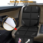 Meolsaek Car Seat Protector for Child Car Seat，Non-Slip Backing No Imprints | Durable Car Seat Mat 600D Fabric, Waterproof Car Seat Cover with Thick Pad - Image 2