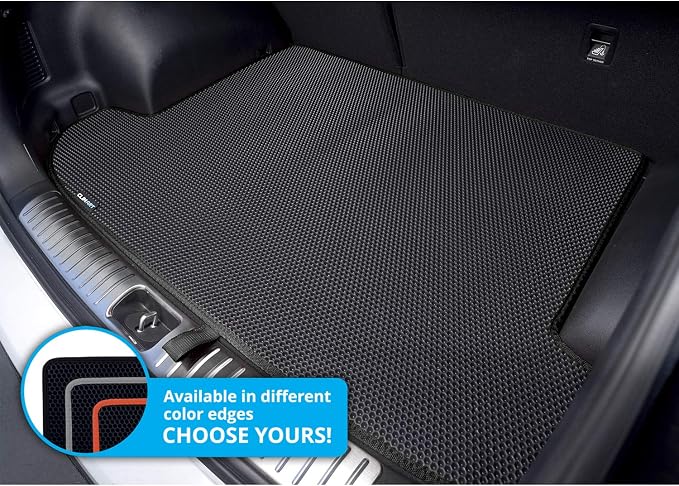 CLIM ART Cargo Liner for Kia Sportage 2017-2022 Custom Fit Trunk Mat, with Honeycomb Dirtproof & Waterproof Technology - All-Climate, Heavy Duty, Anti-Slip Cargo Liner, Luggage - FL01117043 - Image 3