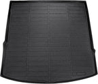 Cartist Cargo Liner Compatible with 2020-2023 2024 Volkswagen VW Atlas Cross Sport (5 Passenger Models Only) All Weather Rear Trunk Mat Waterproof Black TPE by cartist