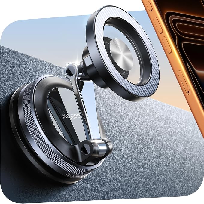 Coolpow for MagSafe Car Mount【Windshield+Vent+Dash】Magnetic Phone Holder for Car Phone Holder Mount Cell Phone Holders for Your Car Accessories Suction Phone Mount for Car Truck Stand for iPhone 17 16 by Coolpow