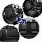 Skechers Memory Foam Car Seat Covers,Thick Cool Touch Fabric Seat Covers,Seat Cover Full Sets Airbag Compatible,Automotive Comfort Protection for Most Cars,Vans,Trucks,SUV,Grey - Image 7