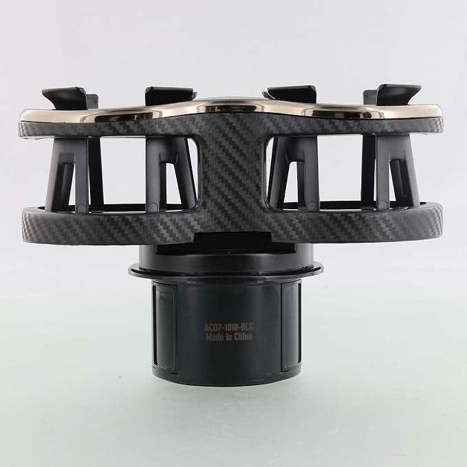 Armor All Cupholder 2 in 1 Expander, Turn 1 Cupholder to 2, Dual Drink Holder Expander with Adjustable Expandable Base to Fit Most Cars and Vehicles, Secure Hold with Drink Grips - Image 6