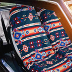 Hahafelt 2 Pack Car Seat Towel Covers Athletic Running Towel Performance Microfiber Post Workout Sweat Washable Cover Non Slip for Seat Outdoor Sport (Aztec) - Image 3