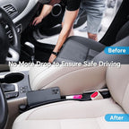 Givifive Car Seat Gap Filler Organizer 2Pack Soft Foam 3IN1 Multifunctional | Seat Side Gap Filler Strip with Storage Slot & Hook Accessory Universal Fit Car SUV Truck Fill The Gap Between Seat & Console - Image 2