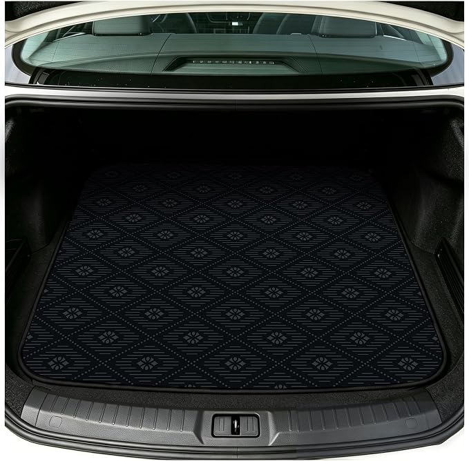 Universal Car Trunk Mat 29" x 39",Multicolor Floral,Butterfly Etc,Anti-Slip Easy to Clean, Trunk Protective Mat, Sporty Vehicle Interior Accessories Suitable for Most Car Models. - Image 7