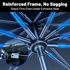 Car Windshield Sun Shade Umbrella for Hyundai Santa Cruz 2022-2026, 1:1 Fit | [Reflective Coated Fabric] Car Shades Sun Visor Keep Car Cool and Protects Interior, Sunshade Umbrella for Front Window - Image 5