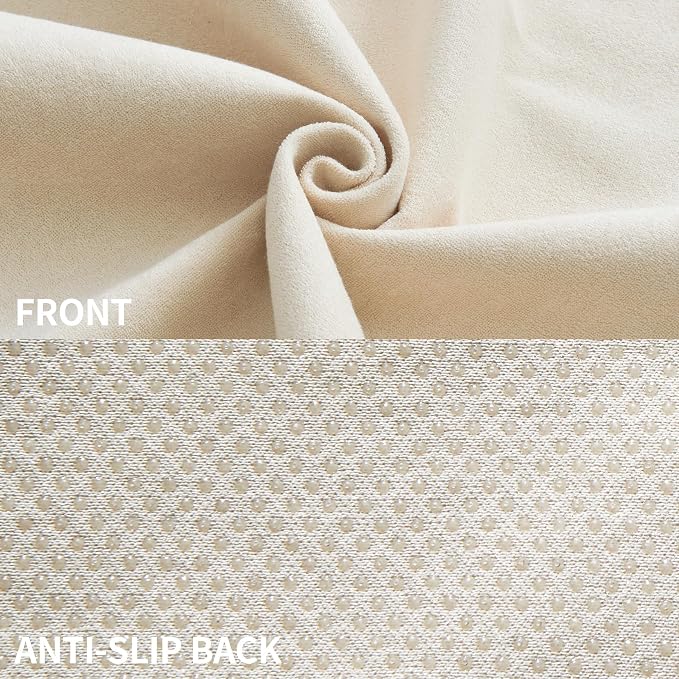 Waterproof Car Seat Cover Universial Fits Car Sweat Towel for Trucks SUV Car Seat Protector Beige 2 Pieces - Image 5