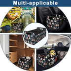 Deosk Trunk Organzier and Storage with Reinforced Handles,Car Accessories for Women/Men 50L Waterproof Polyester for Car/SUV/Minivan/Truck(Medium, Triangle) - Image 6