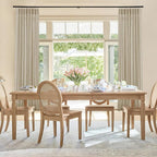 RYB HOME Linen Sheer Curtains 2 Panels for Living Room, Semi Transparent Privacy Drapes with Rod Pocket Farmhouse Style Window Treatments for Bedroom, Taupe, 38" W x 63" L - Image 8