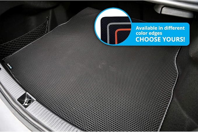 CLIM ART Cargo Liner for Mercedes C-Class 2015-2021 Sedan Custom Fit Trunk Mat, with Honeycomb Dirtproof & Waterproof Technology - All-Climate, Heavy Duty, Anti-Slip Cargo Liner, Luggage - FL01115207 - Image 3