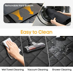Dog Car Seat Cover for Back Seat, Hard Bottom Back Seat Extender | Rear Seat Pet Cover for Dogs - Supports 400lbs, Waterproof & Scratch Resistant Dog Hammock with Mesh Window for SUVs & Trucks - Image 9