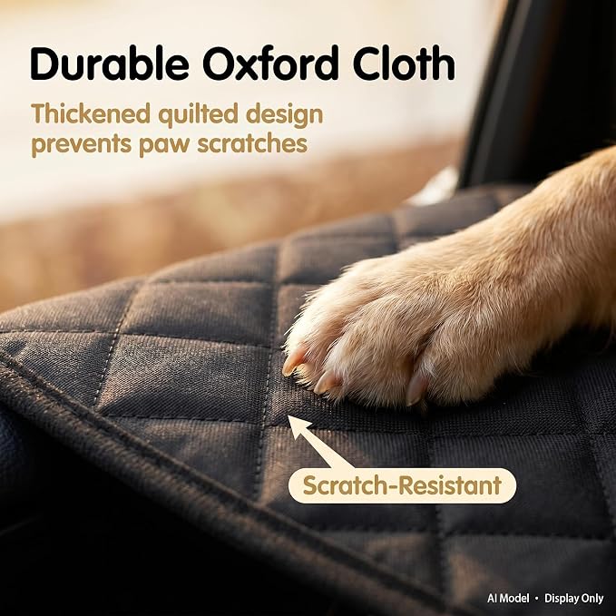 2 Pack Dog Car Door Protector, Scratch Guard for Cars & Compact SUVs | Thick, rugged Oxford fabric. Waterproof & scratch-resistant. Tool-free install, easy wipe-clean & machine washable - Image 2