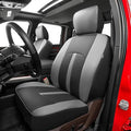 Seat Covers Custom Fit for Dodge 2009-2018 Ram 1500 Crew Cab,Black/Gray | Custom Fit Faux Leather Full Set,Waterproof & Wear-Resistant,Fits for 4th Gen Ram 1500 Big Horn/SLT/Lone Star,Easy to Clean by Vidokena