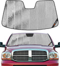 Pigenius Windshield Sun Shade for Dodge Ram 1500 2002-2008 Front Window Sunshade - AstraGuard by Pigenius