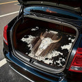 Universal Car Trunk Mat 29" x 39", Western Cowboy Style All Weather Trunk Protection Cargo Liner, Durable Cargo Mat Rear Trunk Liner, Stylish Vehicle Interior Accessories Suitable for Most Car Models by Unknown