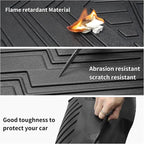 Custom for 2018-2023 Toyota CHR Cargo Mats Trunk Liner All Weather TPE Protection Mat Accessories (for 2018-2023 Toyota C-HR) - Image 5