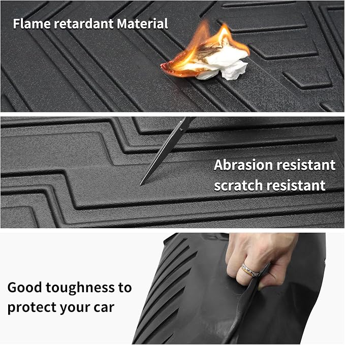 Custom for 2020-2025 2026 Ford Escape Cargo Mats Trunk Liner All Weather TPE Protection Mat Accessories (for 2020-2026 Ford Escape) - Image 4