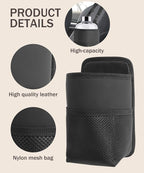 bylikeho Car Cup Holder,Cup Holder for Car,Car Seat Cup Holder,Car Accessories 2 in 1 Large Back Seat Cup Holders for Cars,Hanging Mini Car Seat Side Organizer - Image 3