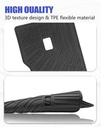 Backrest Mat for Lexus RX RX350/RX450H Accessories 2016-2022 with Hook&Loop Rear Trunk Mat Rear Seat Back Cover Protector All Weather Anti-Slip Split Dog Liner 3 PCS - Image 4