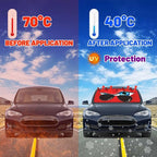 Funny Eye Print Car Sunshade Umbrella Retractable Sun Shade for Car Windshield Umbrella Heat Insulation Protection UV Block Front Window Covers for Auto Sedan SUV Pickup Windshield Sunshades - Image 2