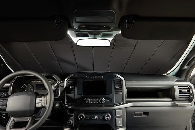 Covercraft UVS100 Windshield Sunshade for 2012-2017 Toyota Camry | Custom fit for your vehicle's windshield. Helps reduce heat, block UV rays and folds for easy storage. - Image 6
