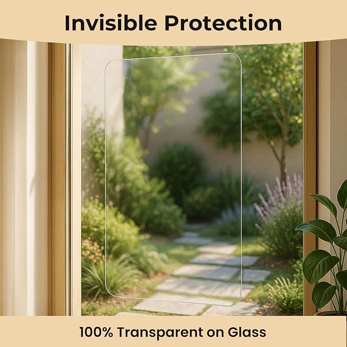 Heavy Duty Door Protector from Dog Scratching 16 x 30'' Transparent PVC Pet Door Guard Protection, Easy Install & Remove Custom-Cut Anti-Scratch Shield for Interior Doors, Cat Damage Prevention 1-Pack - Image 6