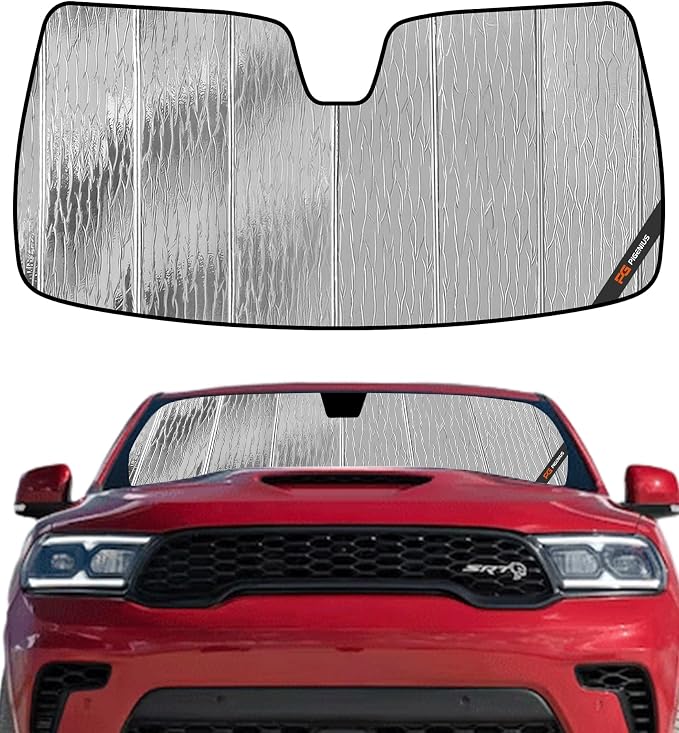 Pigenius Windshield Sunshade for Dodge Durango 2021-2026 Front Window Shade - AstraGuard by Pigenius