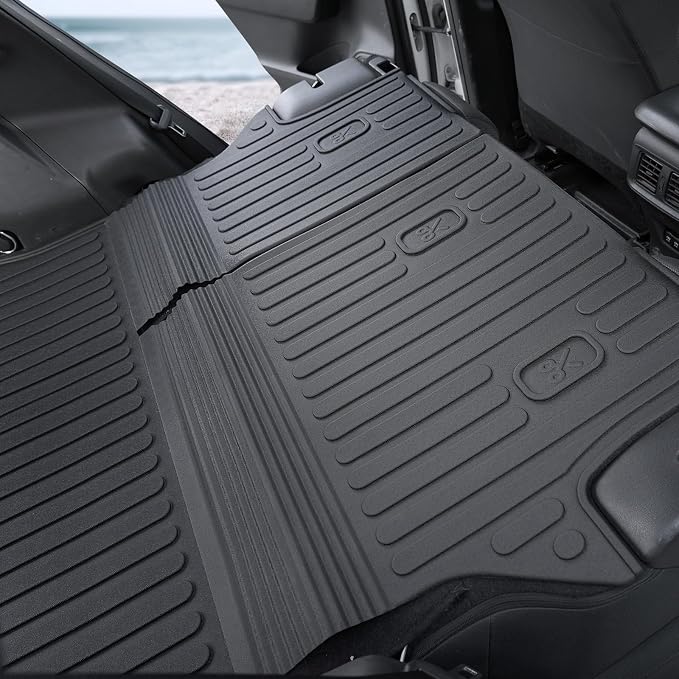 Cargo Mat for 2019-2025 Toyota RAV4 Accessories | Integrated Cargo & Backrest Liner, Odorless TPE, All-Weather Protection, Folds with Rear Seats, 3D Custom Fit - Image 2