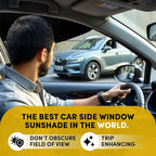 Car Window Shades for Side Window, Perfect for Driver's car Sun Shade Side Window, Easy On and Off, Foldable Plastic Sunshade for More Safety (1) - Image 2