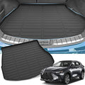 Sunsdrew Rear Trunk Mat for 2022-2026 Lexus NX Accessories NX 250/NX 350/NX 350h/NX 450h+, All Weather Cargo Mat Trunk Liner, TPE Rubber, Raised Edge by SUNSDREW