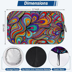 Car Windshield Sun Shade UV Reflector Foldable Front Window SUV | Blocks 98% UV Rays,Keep Interior Cool,Universal Fits Hatchback,Truck,MPV,Storage bag,57"L x 31.5"W,Car Summer Accessories - Image 2