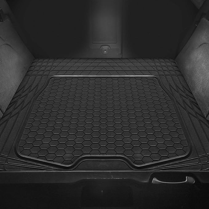 FH Group ClimaProof Universal Cargo Mat – All-Weather, Trimmable Trunk Mat (55" W x 31.5" D) – Fits Most Cars, SUVs & Trucks – Black - Image 2