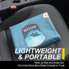 Sweat Towel Car Seat Cover Protector Front Seats for Gym Workout, Running, Swimming, Beach and Hiking, Waterproof Universal Seat Cover for Car, Trucks, Van & SUV (1, National Park, Rear Seat) - Image 7