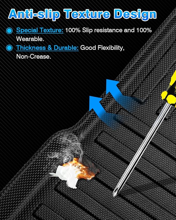 Cartist Cargo Liner for Mitsubishi Outlander PHEV 2023 2024 2025 2026, All Weather Cargo Mat for Outlander Accessories, Heavy Duty Car Mats, Car Accessories - Image 4
