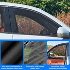 Side Window Screen Sun Shades Compatible with Chevy Silverado 2020-2026 | 2-in-1 Car Window Screen & Sun Shades Cover, Breathable Mesh Shade Heat & Privacy Protector for Camping, Sleeping & Rest - Image 7