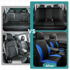 Skechers Car Seat Covers,GOGA Mat Oxford Cloth Seat Covers,Waterproof Car Seat Covers Front Seats,Automotive Universal Fit Seat Cover for Most Cars, Suvs, Trucks,Blue - Image 6