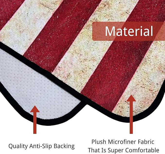 Waterproof Car Seat Cover for Front Seats, Protector for Cars SUVs Trucks, Sweat Towel Seat Covers Bucket for Gym,Workout,Beach,Hiking,Running and Swimming(American Flag Red, 2PCS) - Image 4