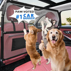 Dog Barrier for SUV, 50" Dog Car Barrier Behind Front Seat, Escape-Proof Back Seat Divider & Cargo Area Gate, Durable Dog Net for Car, Safety Mesh Pet Restraint - Image 8