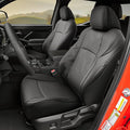 DiffCar® Seat Covers for Toyota Tacoma 2026 2025 2024 Double Cab(Gas Only), Front Seat & Console Covers Only, Faux Nappa Leather Custom Fit Car Protectors Accessories for Tacoma 4th Gen, Black Camo by DifferentDesignsforCars