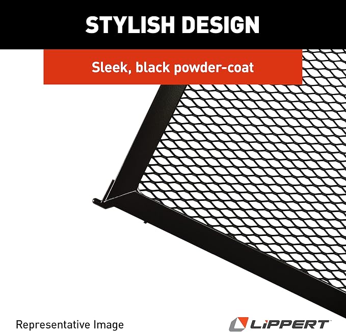 Lippert 859792 Screen Defender RV Entry Door Screen Protector, 26-inch Door (22.5" Screen Kit) , Black | For Lippert Entry Doors Only, Locks into Existing Channels, DIY Installation, Fits Travel Trailers, 5th Wheels and Motorhomes - Image 7