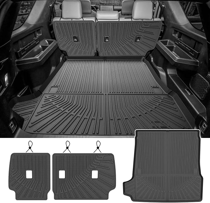 4Runner Cargo Liner - Trunk Mat for Toyota 4Runner 2025 2026 (Only fit for Gas 5 Seater) (Not for Hybrid EV & i-Force MAX), All Weather Cargo Mat for 4Runner Accessories,Car Accessories by cartist