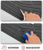 Cargo Liner Compatible with 2012-2022 Toyota Sequoia Trunk Mat Cargo Mat Back Seat Cover Protector (Backrest Mats+Trunk Mat) - Image 4