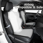 HKZ Customized Special seat Cover for Toyota Corolla (Black+Grey, 2020 2021 2022 Corolla L LE) - Image 4